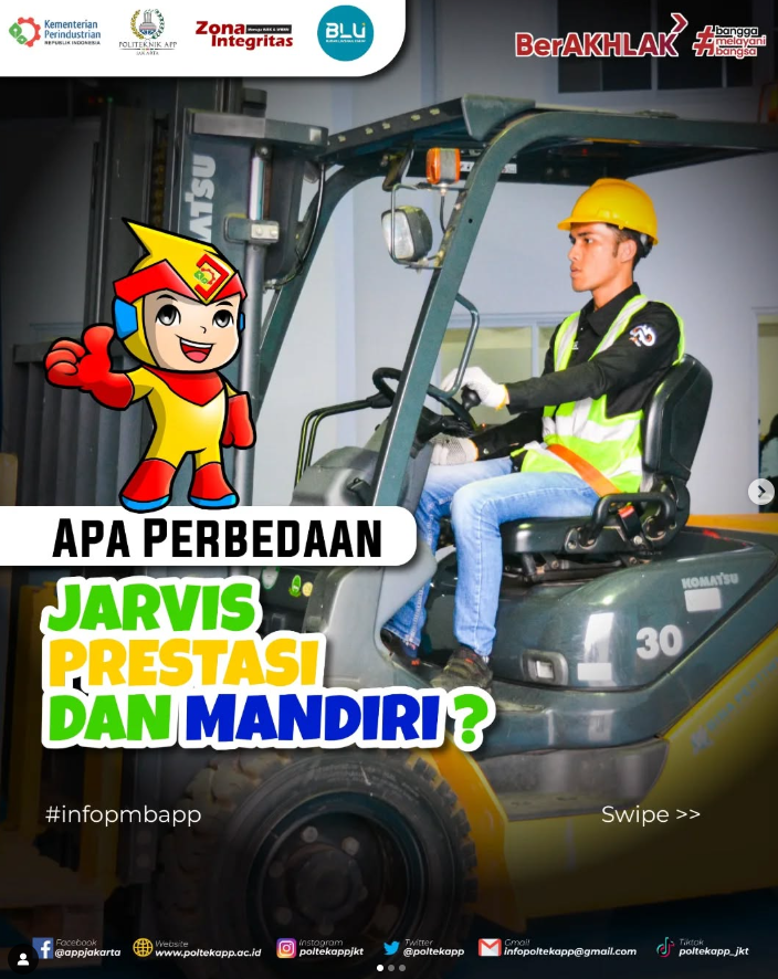 *INFO PENERIMAAN MAHASISWA BARU POLITEKNIK APP JAKARTA TA 2025/2026*